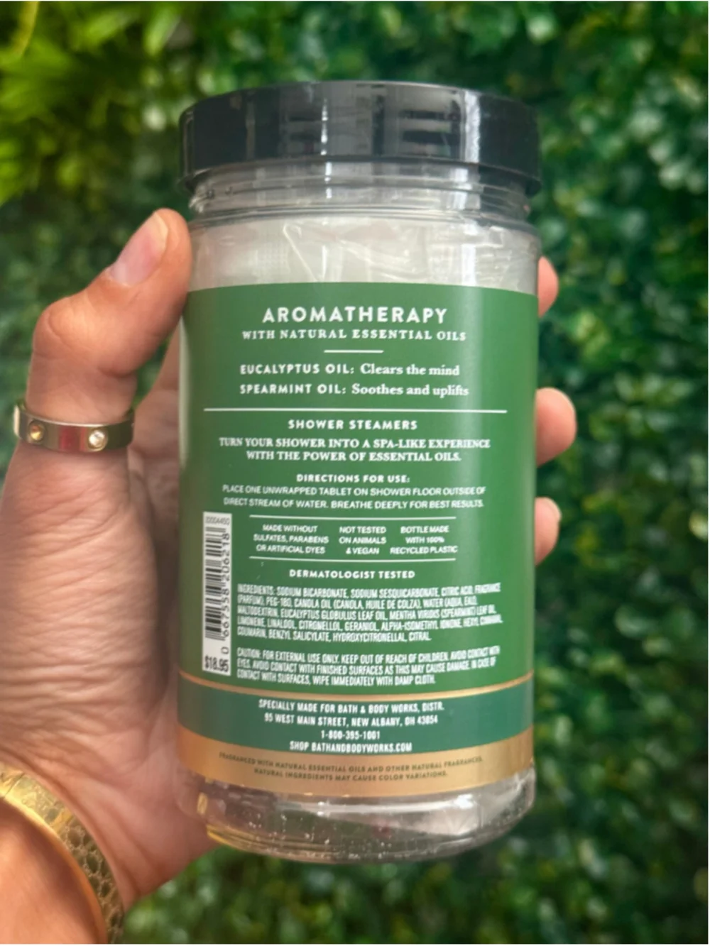 Bath & Body Works Aromatherapy Line Shower Steamers - Eucalyptus & Spearmint